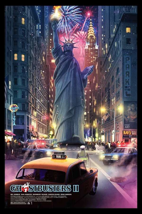 Poster for Ghostbusters II