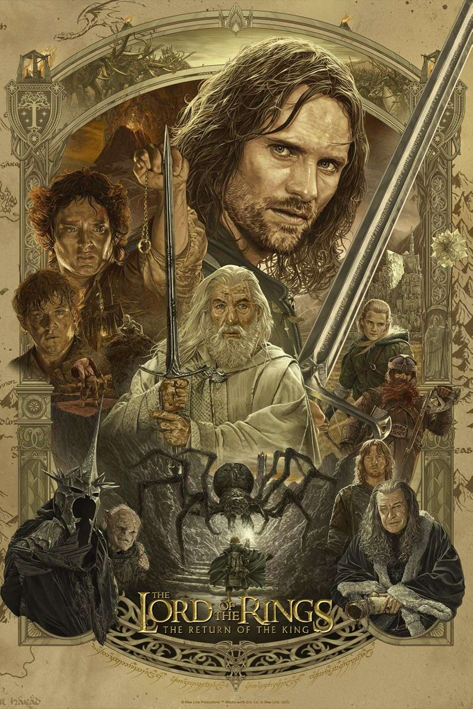 The Lord of the Rings: The Return of the King poster