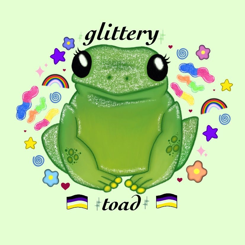 glitterytoad