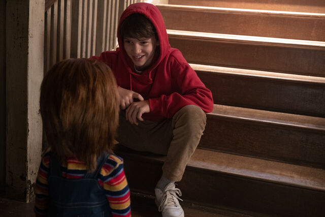 Gabriel Bateman as Andy in Child’s Play (2019).