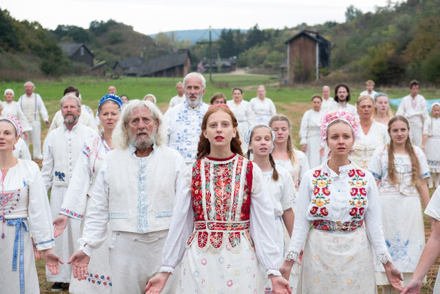 Isabelle Grill (center) and some Swedish friends. — Photographer… Csaba Aknay