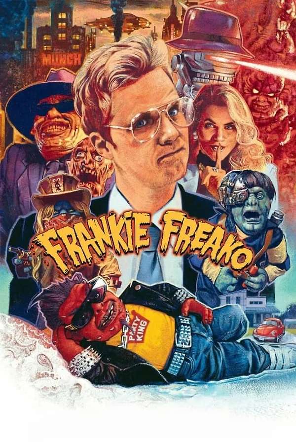 Movie poster for “Frankie Freako”.