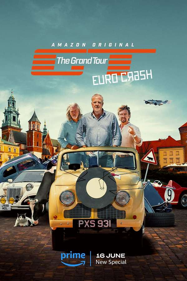 Poster for The Grand Tour: Eurocrash, 2023 - ★★★½