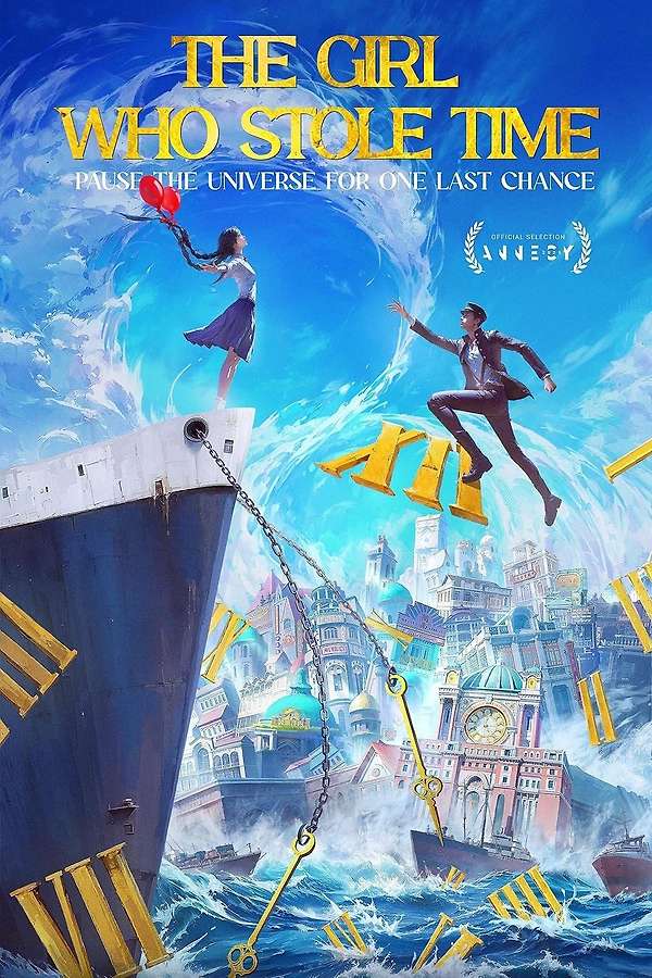 Poster for The Girl Who Stole Time, 2025 - ★★★★
