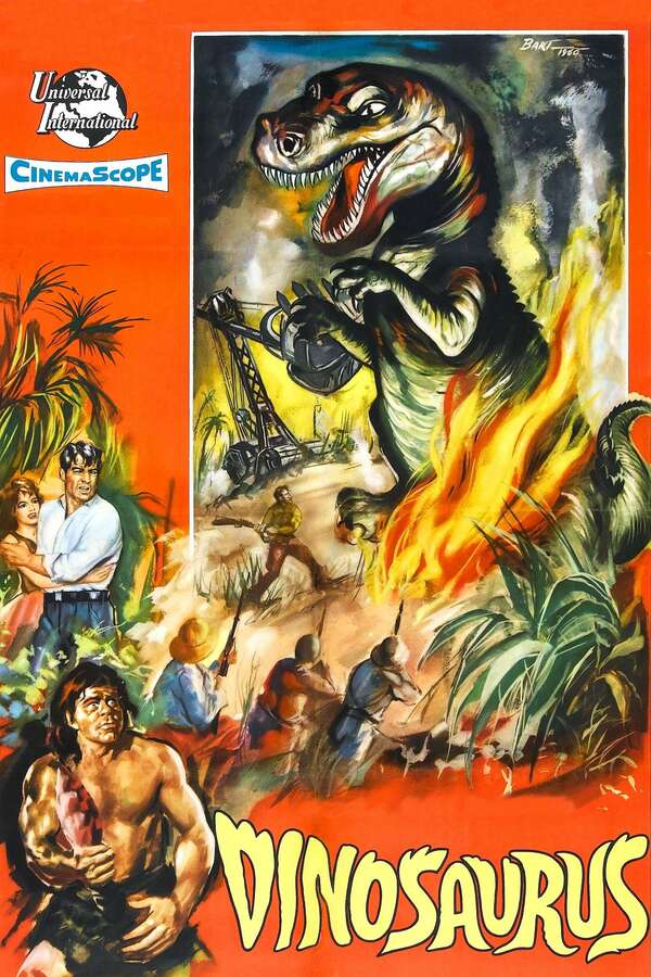 Movie poster for “Dinosaurus!”.