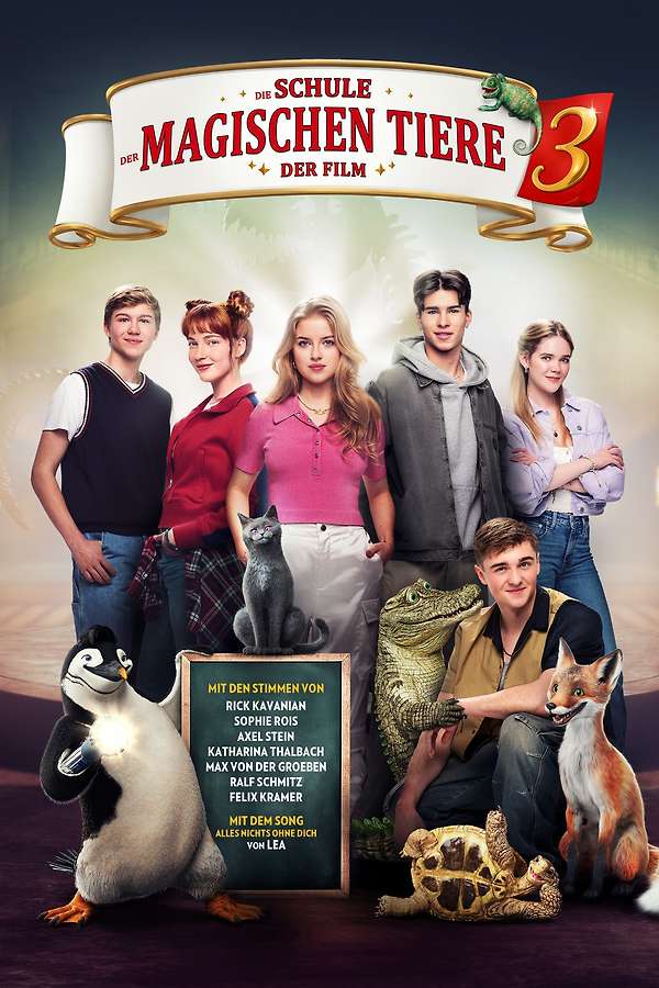 Movie poster for “School of Magical Animals 3”.