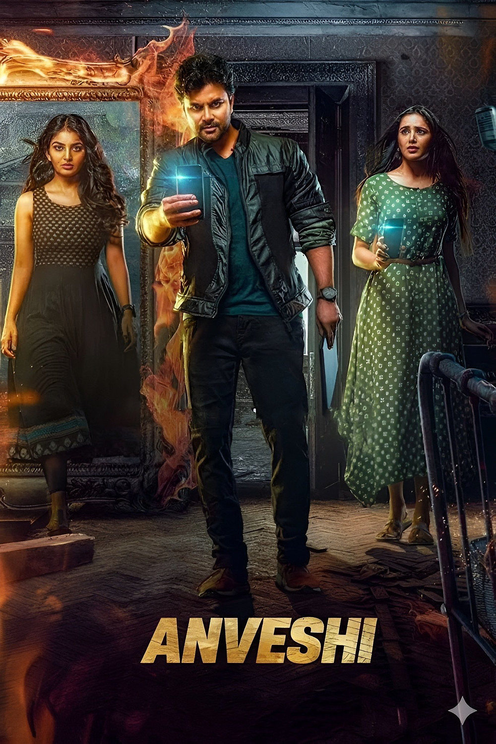 Anveshi (2023) 1080p 720p 480p UNCUT HDRip x264 ESubs ORG [Dual Audio] [Hindi – Telugu]