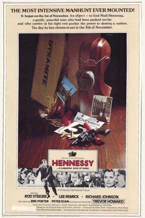 Hennessy (1975) directed by Don Sharp • Reviews, film + cast
