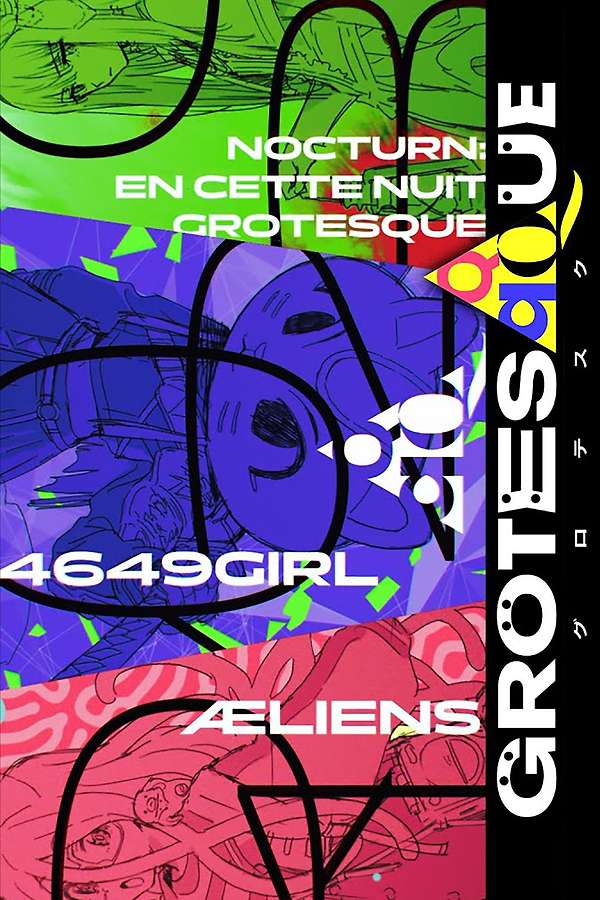 GROTESQQQUE poster Letterboxd - desain alternatif