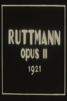 Opus II (1921) directed by Walter Ruttmann • Reviews, film + cast ...