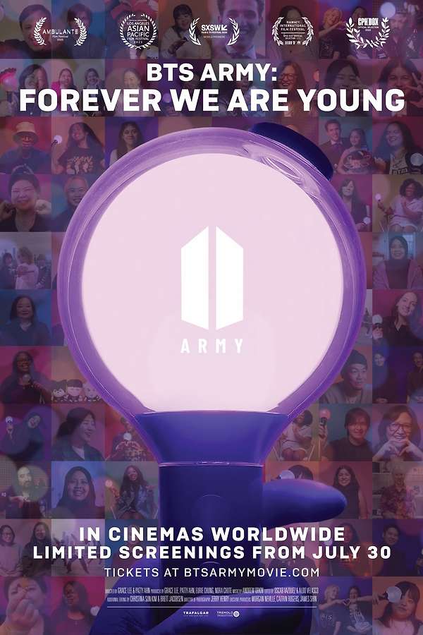 BTS ARMY:FOREVER WE ARE YOUNG 映画 特典 100枚 BTS Army: Forever We Are Young (2025) directed by Grace Lee, Patty