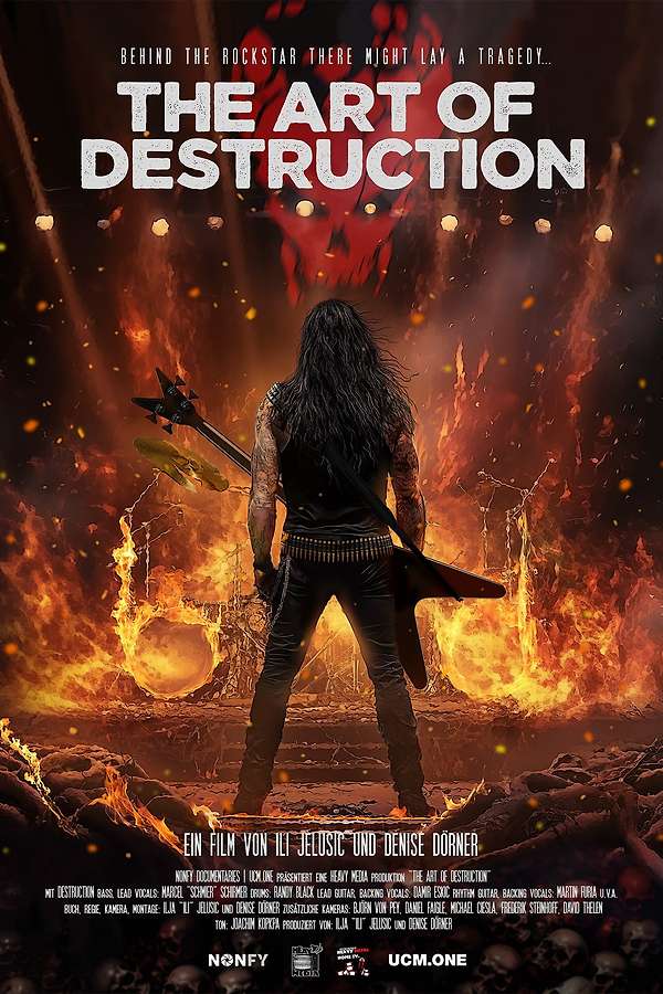 Movie poster for “The Art of Destruction”.