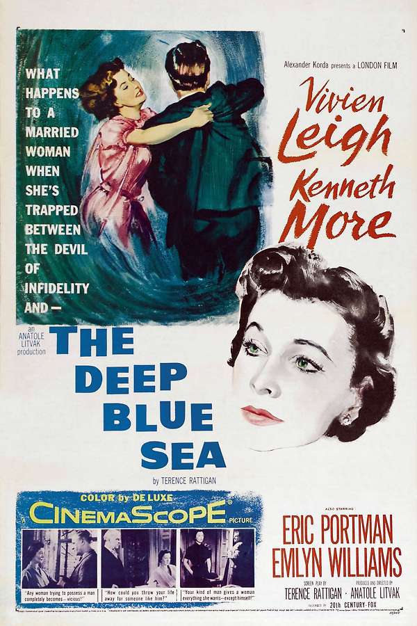 Deep Blue Sea　55万 24AW 1piu1uguale3 The Deep Blue Sea (1955) directed by Anatole Litvak • Reviews