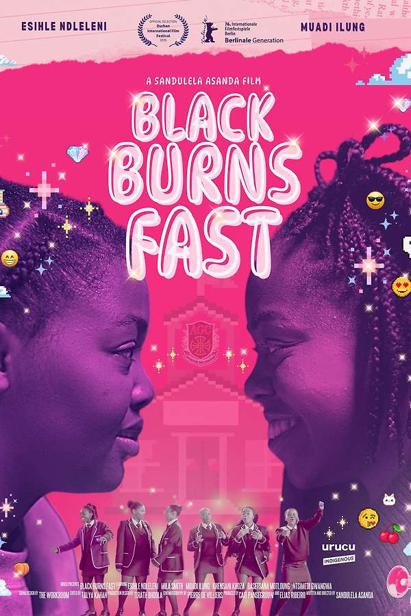 Poster for Black Burns Fast, 2025 - ★★★★