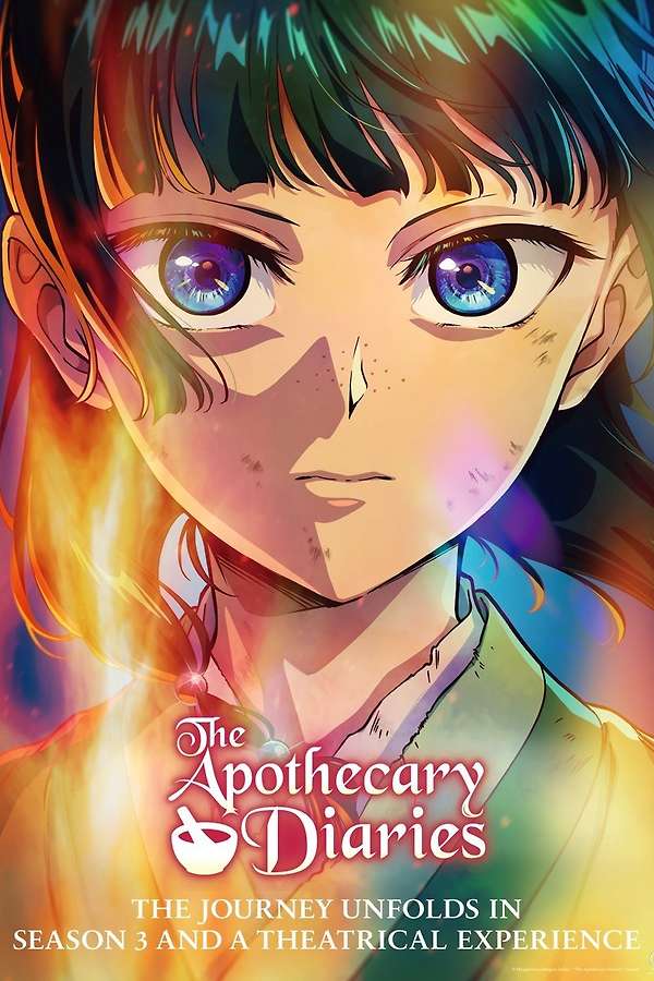 The Apothecary Diaries Movie poster 2026 - Maomao dengan latar belakang istana