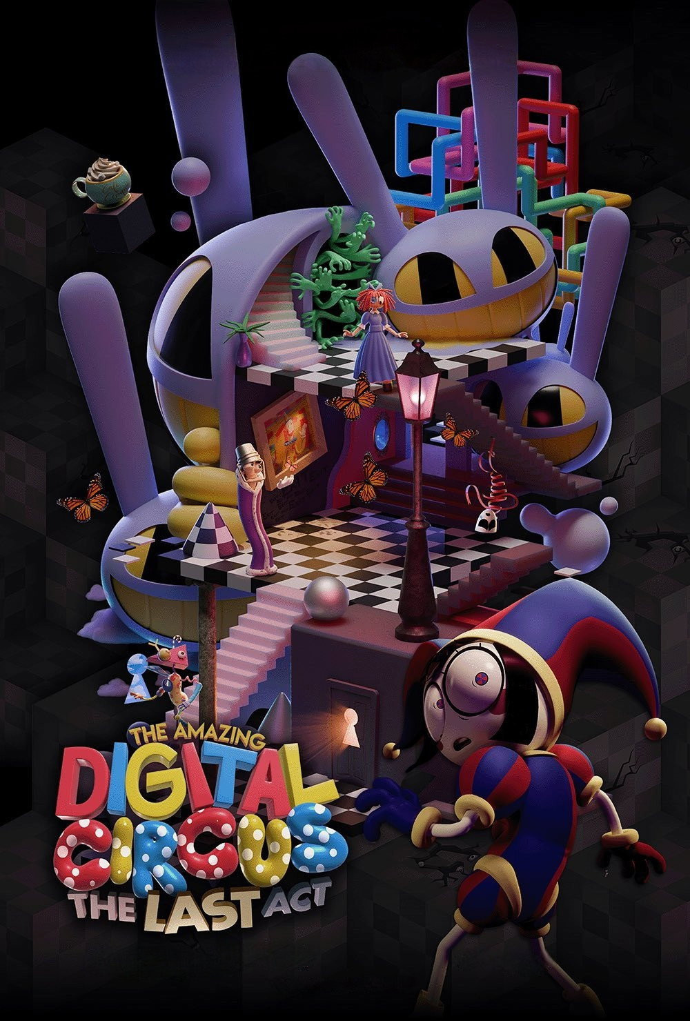 The poster for the The Amazing Digital Circus, The Final Act