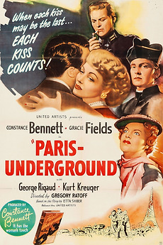 ‎Paris Underground (1945) directed by Gregory Ratoff • Reviews, film ...