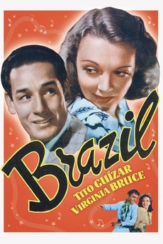 BRAZIL ポスター　映画ポスター　ヴィンテージ Brazil (1944) directed by Joseph Santley • Reviews, film + cast