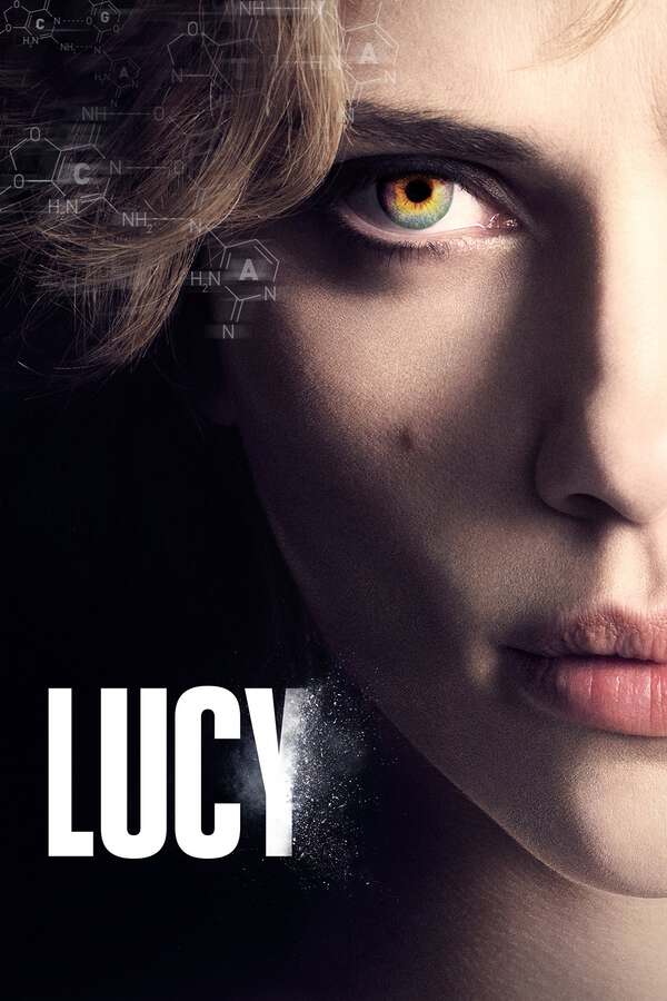 Movie poster for “Lucy”.