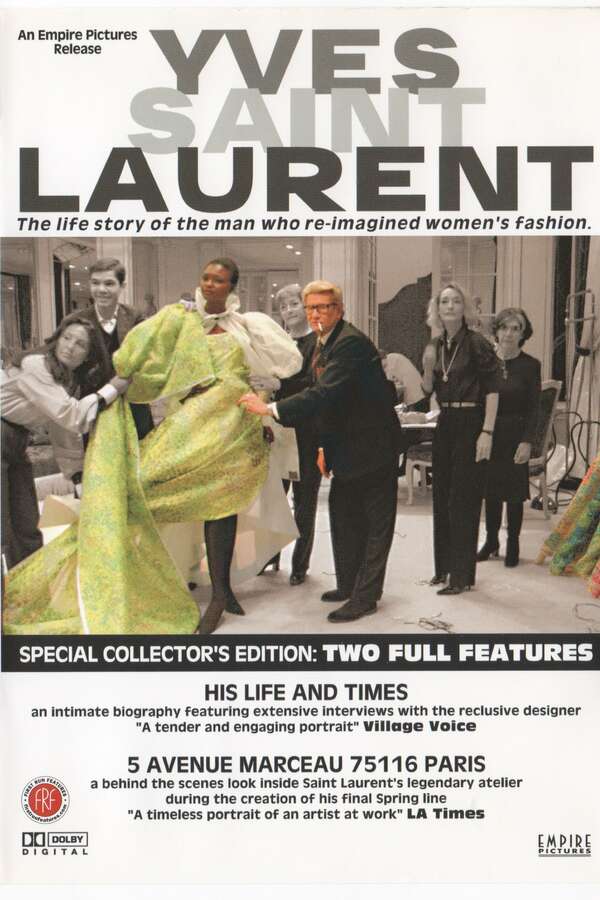 yves saint laurent David Teboul 写真集 Yves Saint Laurent: His Life and Times (2002) directed by David