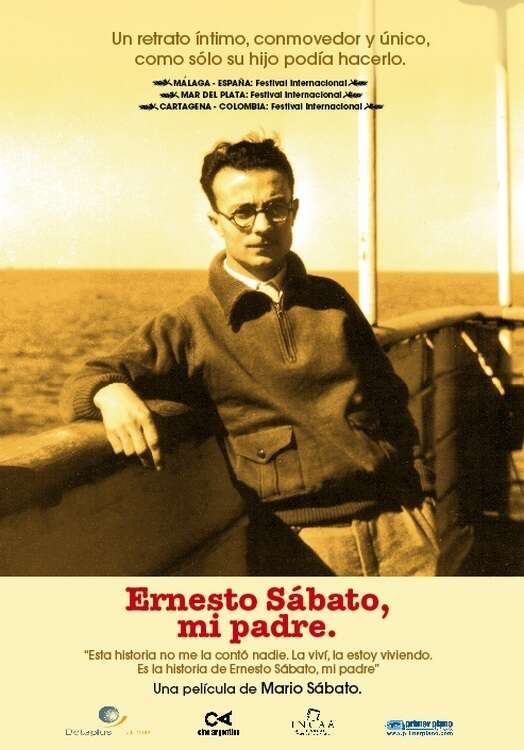 Póster de Ernesto Sábato, mi padre