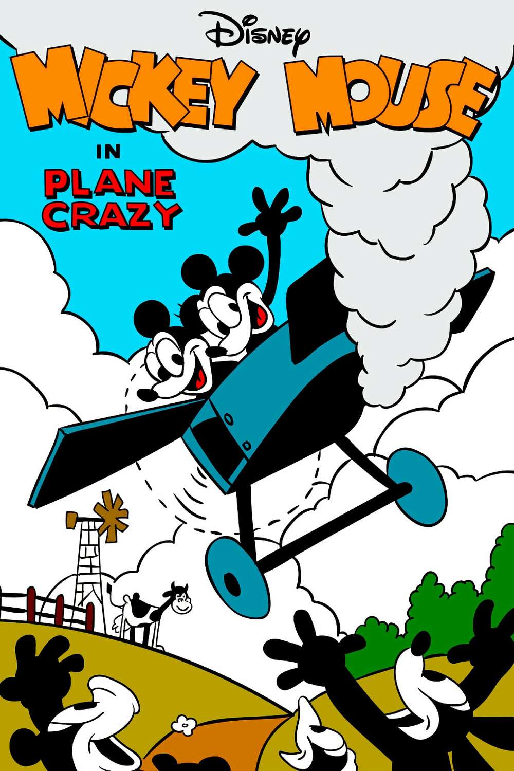 Plane Crazy (1928) directed by Walt Disney, Ub Iwerks