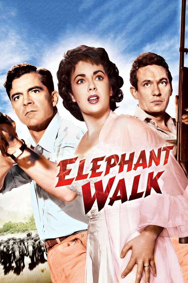 Poster for Elephant Walk, 1954 - ★★★