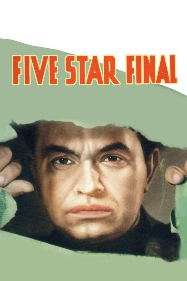 Poster for Five Star Final, 1931 - ★★★½