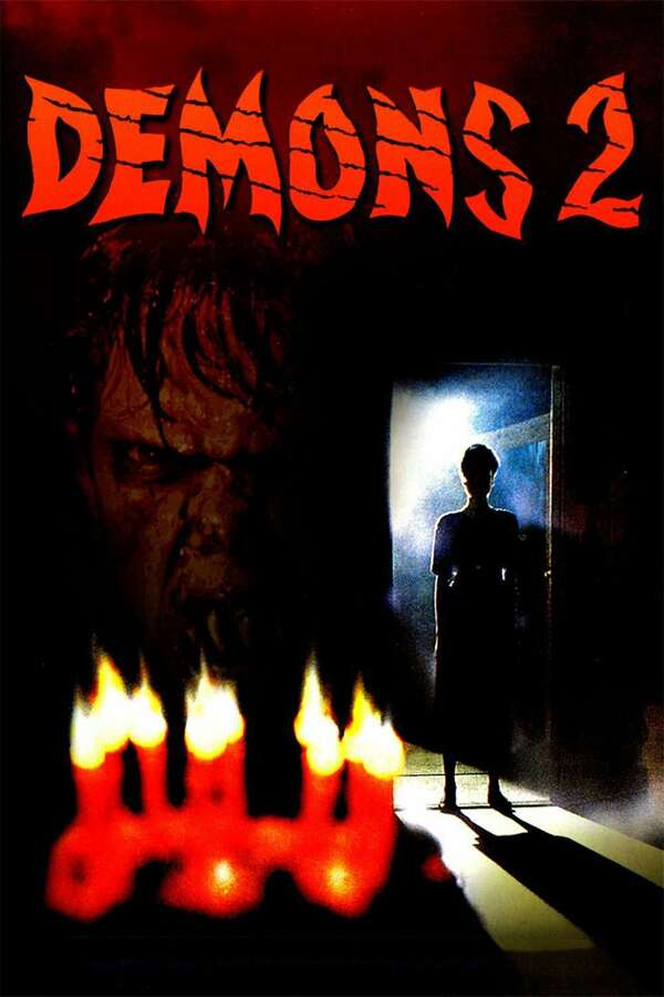 Movie poster for “Demons 2”.