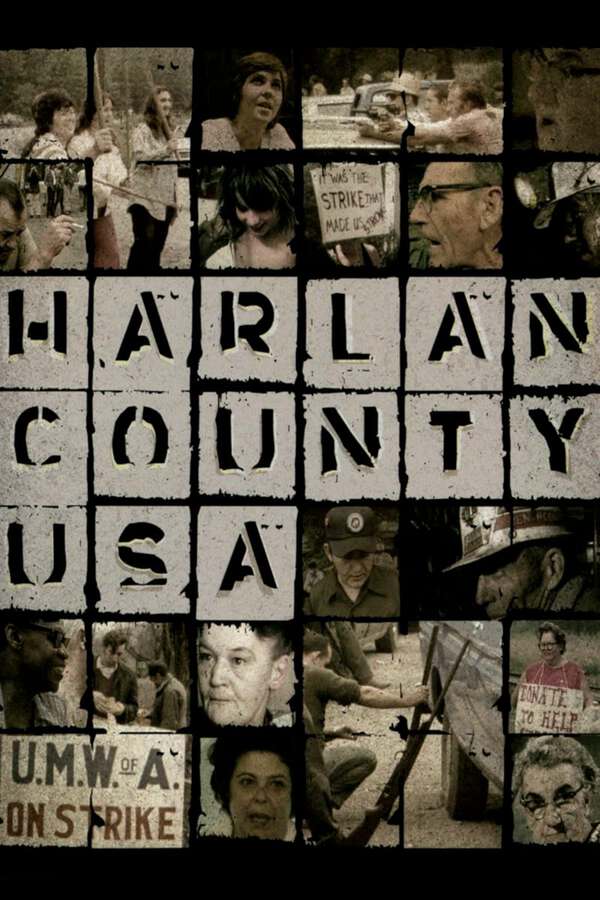 Poster for Harlan County U.S.A., 1976 - ★★★★