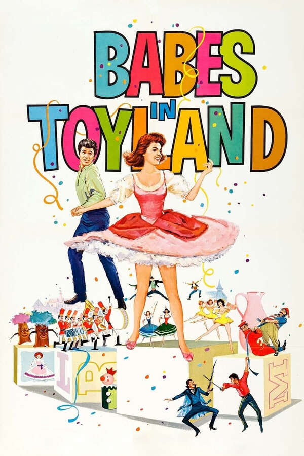 Babes in Toyland (1961) directed by Austen Jewell, Jack Donohue