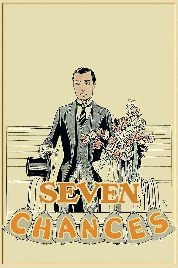 Poster for Seven Chances, 1925 - ★★★½