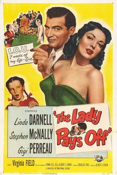 ‎The Lady Pays Off (1951) directed by Douglas Sirk • Reviews, film