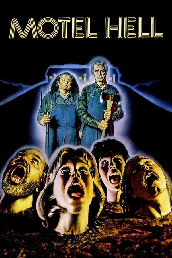 Movie poster for “Motel Hell”.