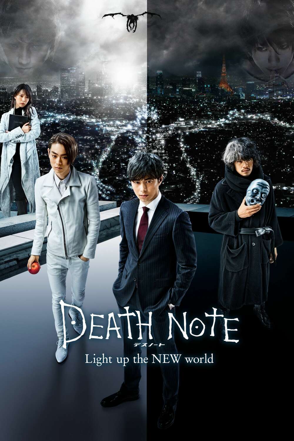 DEATH NOTE Light up the NEW world お面 仮面 デスノート 竜崎のお面 エル L DEATHNOTE Light up the NEW world