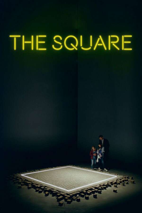 Movie poster for “The Square”.
