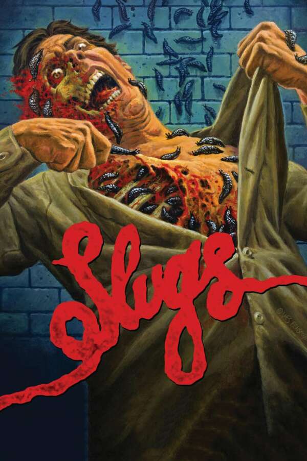 Movie poster for “Slugs”.