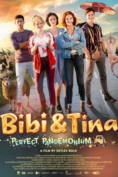Movie poster for “Bibi & Tina: Perfect Pandemonium”.