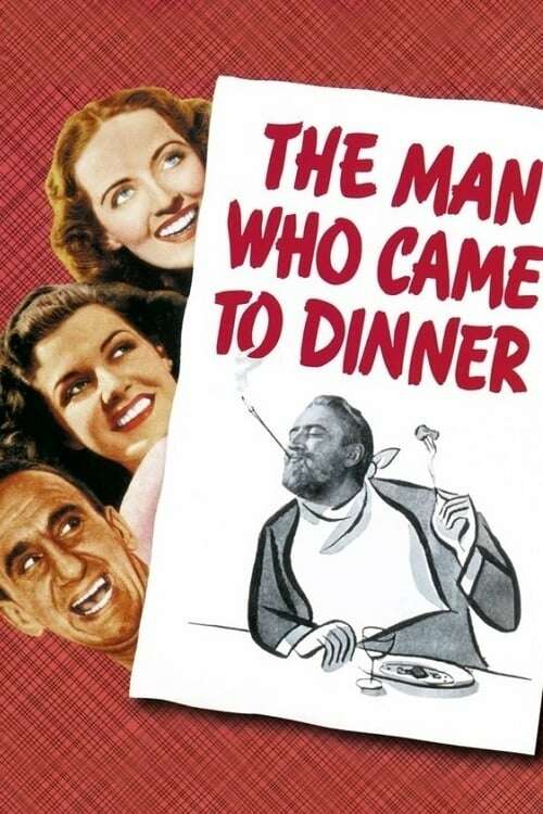 Poster for The Man Who Came to Dinner, 1941 - ★★★½