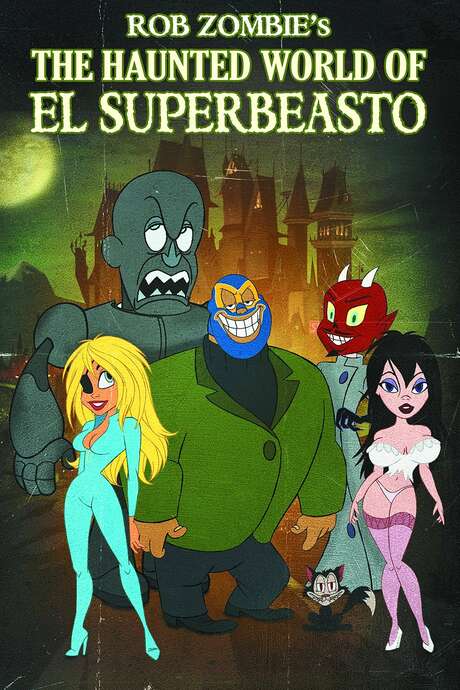 ‎The Haunted World of El Superbeasto (2009) directed by Rob Zombie