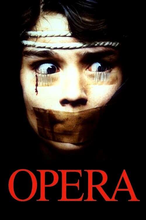 Movie poster for βOperaβ.