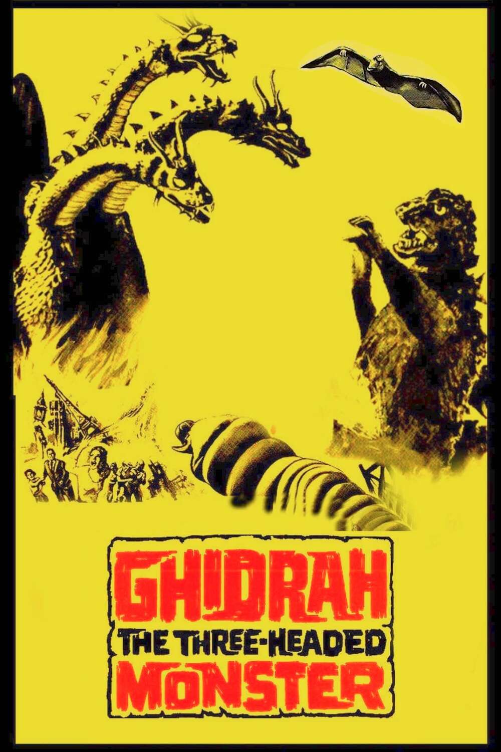 Poster for Ghidorah, the Three-Headed Monster (1964)