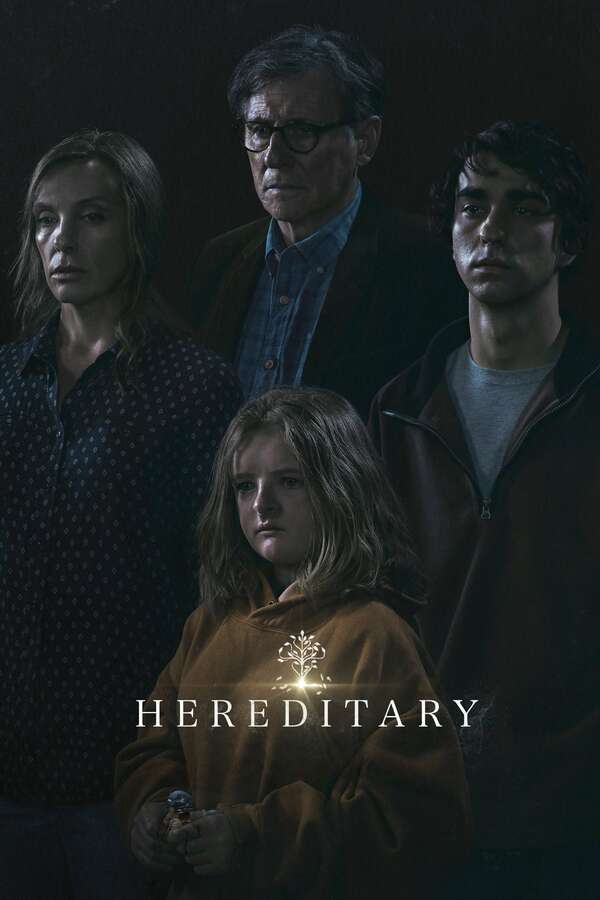 Movie poster for “Hereditary”.