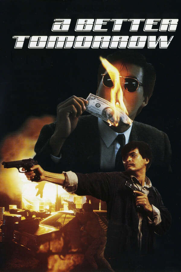 Poster for A Better Tomorrow (1986).