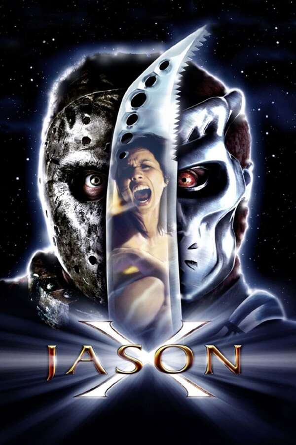 Movie poster for “Jason X”.