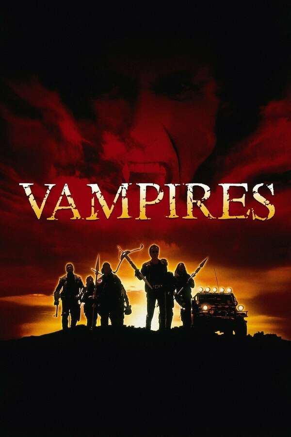 Movie poster for “Vampires”.