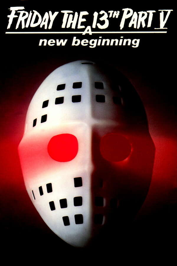 Movie poster for “Friday the 13th: A New Beginning”.