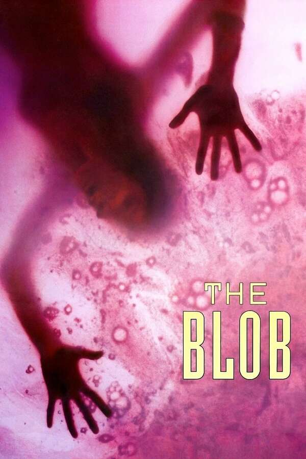 Movie poster for βThe Blobβ.