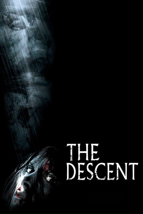 Movie poster for “The Descent”.