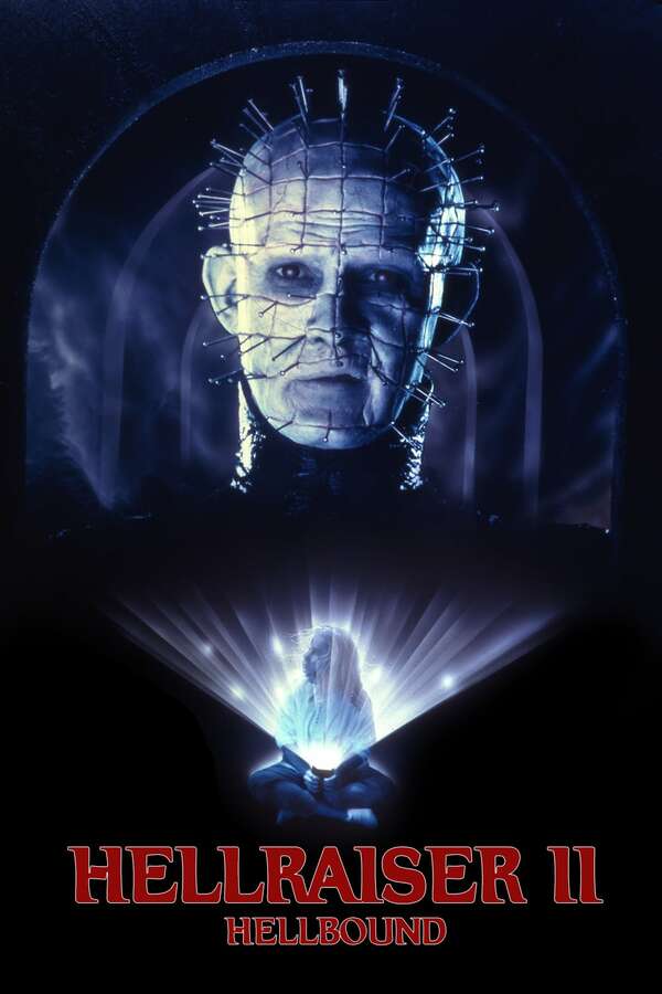 Movie poster for “Hellbound: Hellraiser II”.